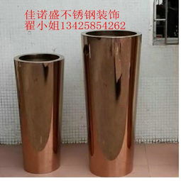 景观园艺新宠 玫瑰金不锈钢种植容器的美学与实用价值